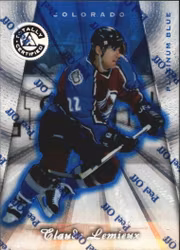 1997-98 Pinnacle Totally Certified Platinum Blue #129 Claude Lemieux (20-X12-AVALANCHE)