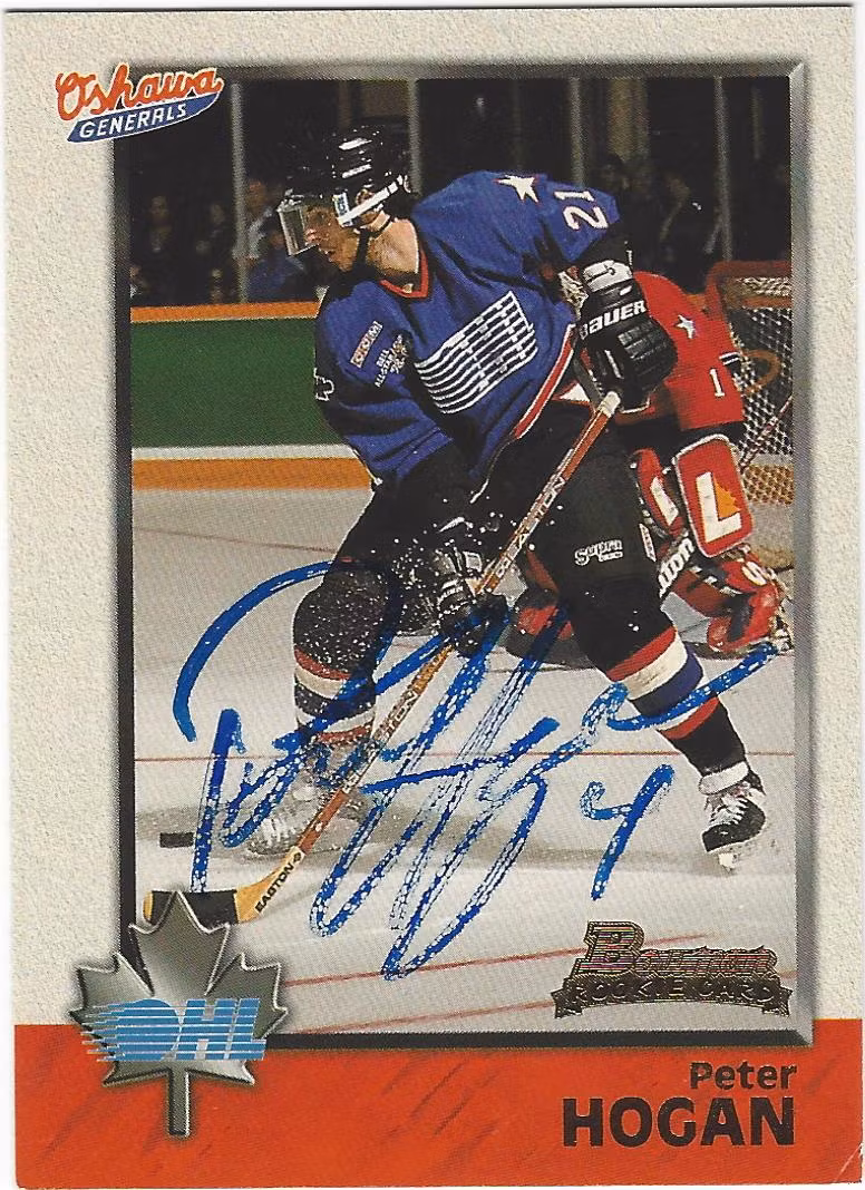 1998 Bowman CHL #26 Peter Hogan (20-X38-OTHERS)