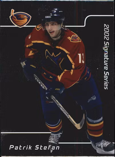2001-02 BAP Signature Series Beckett Promos #2 Patrik Stefan (20-X27-THRASHERS)