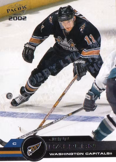 2001-02 Pacific Hobby LTD #393 Jeff Halpern (20-X137-CAPITALS)