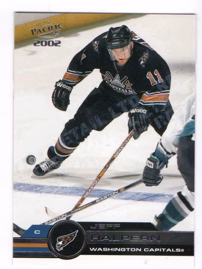 2001-02 Pacific Retail LTD #393 Jeff Halpern (20-X67-CAPITALS)