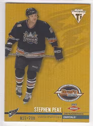 2001-02 Titanium Draft Day Edition #170 Stephen Peat (20-X150-CAPITALS)