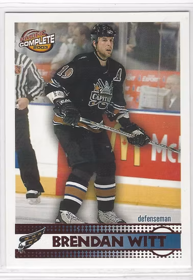 2002-03 Pacific Complete Red #471 Brendan Witt (20-X45-CAPITALS)