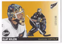 2002-03 Upper Deck Vintage Green Backs #256 Olaf Kolzig (20-X45-CAPITALS)