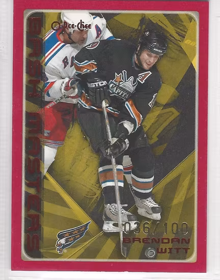 2003-04 O-Pee-Chee Red #286 Brendan Witt BM (20-X139-CAPITALS)