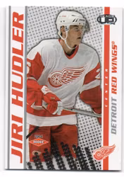 2003-04 Pacific Heads Up #114 Jiri Hudler RC (20-173x7-RED WINGS)
