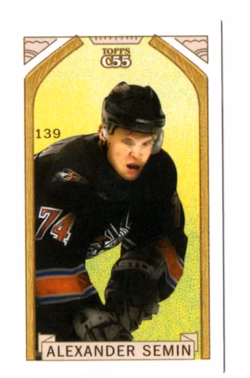 2003-04 Topps C55 Minis #139 Alexander Semin (20-X140-CAPITALS)