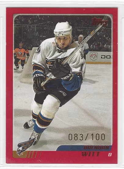 2003-04 Topps Red #53 Brendan Witt (20-X45-CAPITALS)