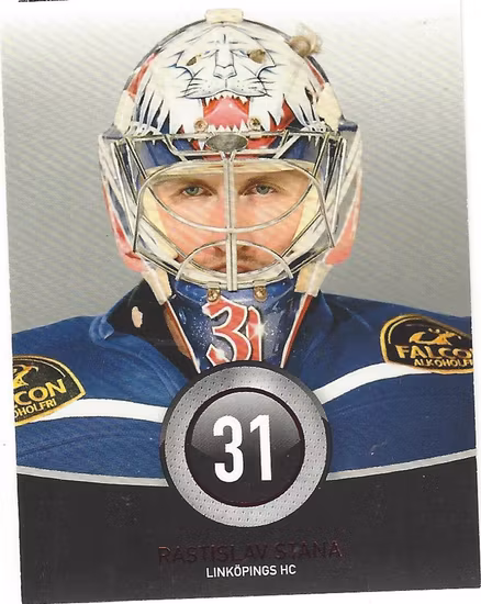 2008-09 Swedish SHL Elitset Masked Warriors Red #6 Rastislav Stana (20-X75-OTHERS)