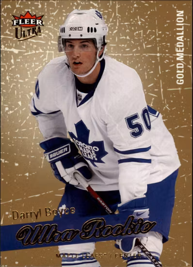 2008-09 Ultra Gold Medallion #247 Darryl Boyce (20-X52-MAPLE LEAFS)