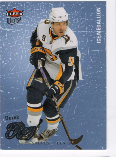 2008-09 Ultra Ice Medallion #17 Derek Roy (20-X59-SABRES)
