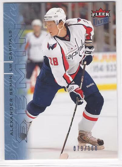 2009-10 Ultra Ice Medallion #149 Alexander Semin (20-62x2-CAPITALS)
