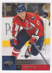 2009-10 Upper Deck Exclusives #345 Chris Clark (20-X136-CAPITALS)