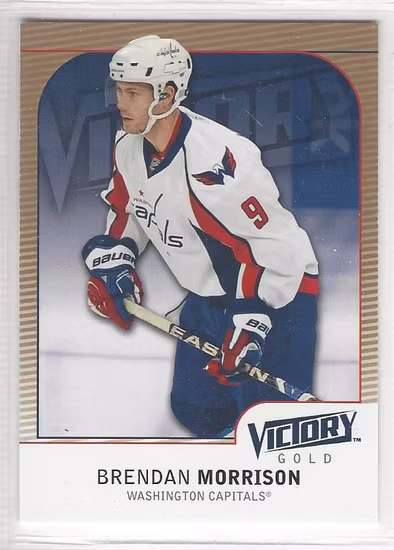 2009-10 Upper Deck Victory Gold #300 Brendan Morrison (20-249x4-CAPITALS)