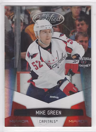 2010-11 Certified Mirror Red #146 Mike Green (20-X138-CAPITALS)