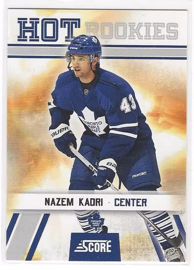 2010-11 Score #501 Nazem Kadri HR RC (20-X45-MAPLE LEAFS)