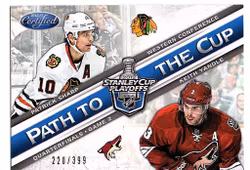 2012-13 Certified Path to the Cup Quarter Finals #12 Keith Yandle Patrick Sharp (20-279x5-BLACK HAWKS+COYOTES)