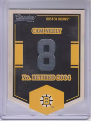 2012-13 Classics Signatures Banner Numbers #14 Cam Neely (20-X55-BRUINS)