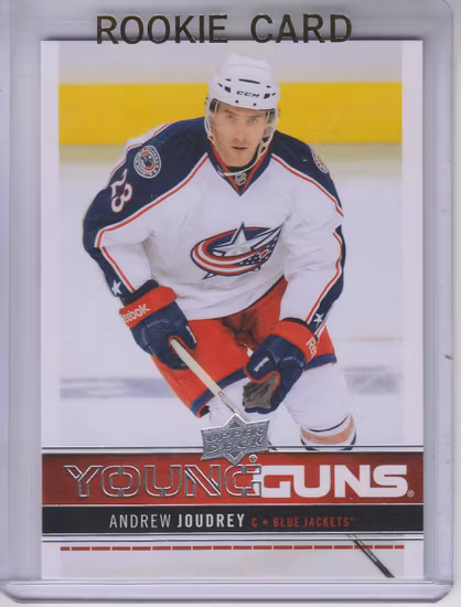2012-13 Upper Deck #217 Andrew Joudrey YG RC (20-246x6-BLUEJACKETS)