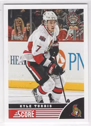 2013-14 Heritage Classic Score #OTT05 Kyle Turris (20-X150-SENATORS)