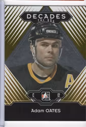 2013-14 ITG Decades 1990s Gold #25 Adam Oates (20-X99-BRUINS)