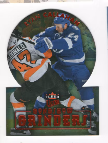 2014-15 Ultra Gongshow Grinders #GG11 Ryan Callahan (20-X59-LIGHTNING)