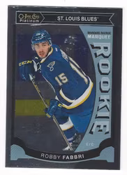 2015-16 O-Pee-Chee Platinum Marquee Rookies #M26 Robby Fabbri (20-X120-BLUES)