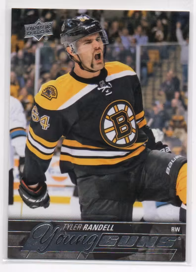 2015-16 Upper Deck #498 Tyler Randell YG RC (20-X142-BRUINS)