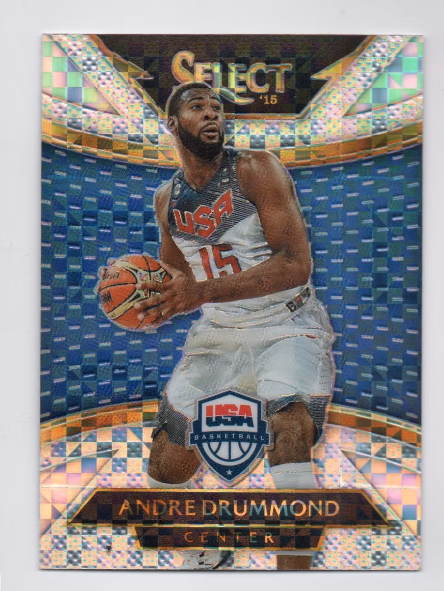 2014-15 Select Prizms Silver #236 Andre Drummond COU (30-X288-NBA)