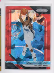 2018-19 Panini Prizm Prizms Red Ice #179 Jonathan Isaac (15-X288-NBAMAGIC)