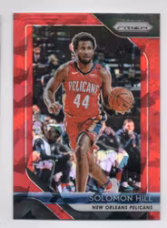 2018-19 Panini Prizm Prizms Red Ice #197 Solomon Hill (15-X288-NBAPELICANS)