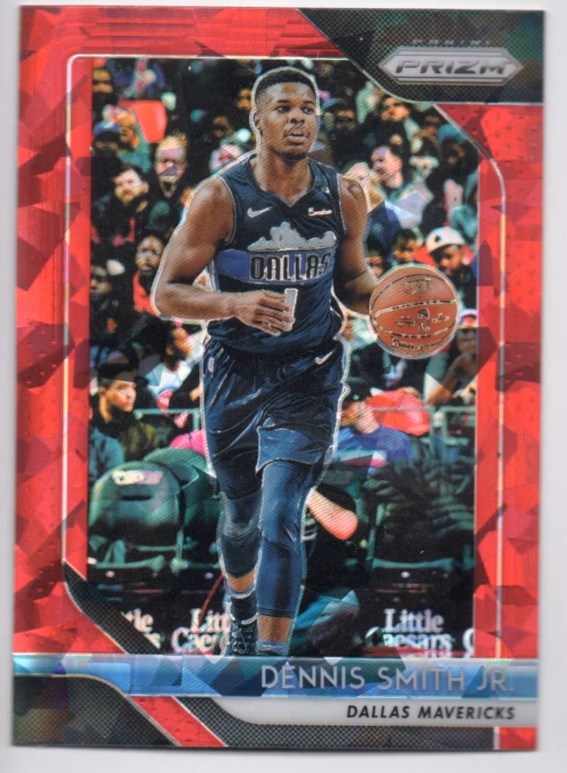 2018-19 Panini Prizm Prizms Red Ice #260 Dennis Smith Jr. (15-X287-NBAMAVERICKS)