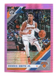 2019-20 Donruss Optic Hyper Pink #53 Dennis Smith Jr. (15-X288-NBAKNICKS)