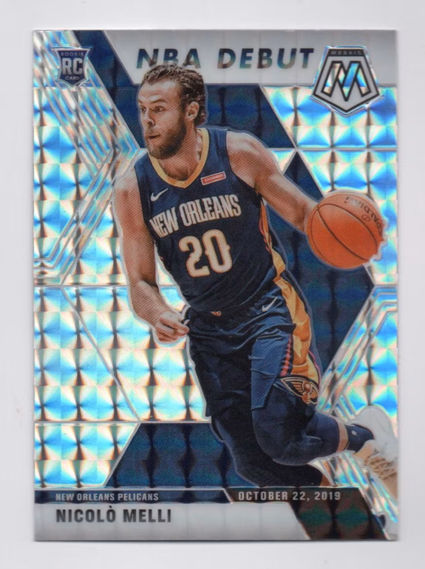 2019-20 Panini Mosaic Mosaic #279 Nicolo Melli (20-X288-NBAPELICANS)