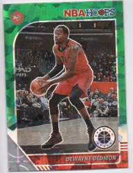 2019-20 Hoops Premium Stock Prizms Green Cracked Ice #278 Dewayne Dedmon (25-X288-NBAHAWKS)