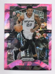 2019-20 Panini Prizm Prizms Pink Ice #135 Rudy Gay (15-X287-NBASPURS)