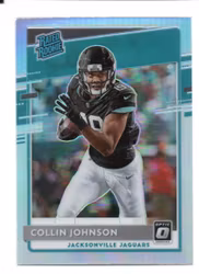 2020 Donruss Optic Holo #197 Collin Johnson RR (15-X289-NFLJAGUARS)