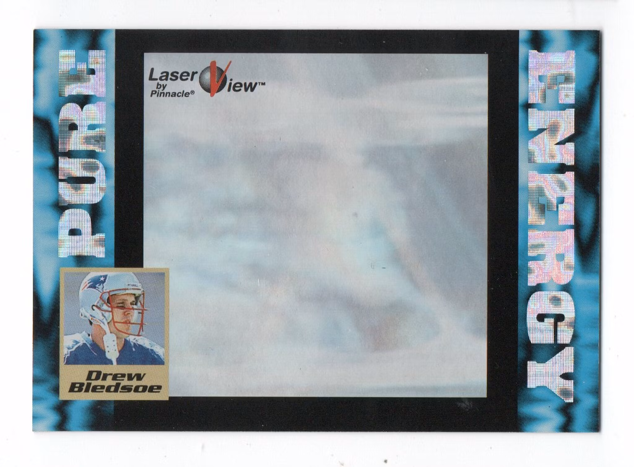 1996 Laser View #36 Drew Bledsoe PE (15-X290-NFLPATRIOTS)