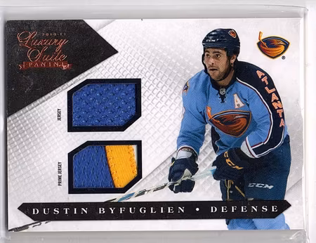 2010-11 Luxury Suite Jerseys Prime #3 Dustin Byfuglien (60-X28-THRASHERS)