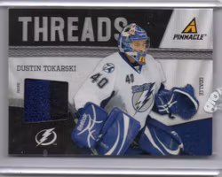 2011-12 Pinnacle Threads Prime #60 Dustin Tokarski (60-X90-LIGHTNING)