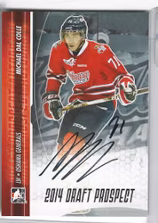 2014-15 ITG Draft Prospects Autographs #AMD1 Michael Dal Colle (60-X93-OTHERS)