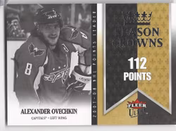 2008-09 Ultra Season Crowns #SC3 Alexander Ovechkin (30-X108-CAPITALS)