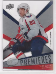 2008-09 Upper Deck Ice #108 Tyler Sloan RC (30-X140-CAPITALS)