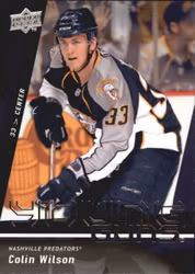 2009-10 Upper Deck #474 Colin Wilson YG RC (30-X47-PREDATORS)