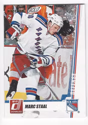 2010-11 Donruss Press Proofs #78 Marc Staal (30-X116-RANGERS)