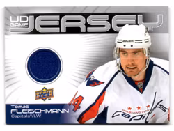 2010-11 Upper Deck Game Jerseys #GJTF Tomas Fleischmann (30-X81-CAPITALS)