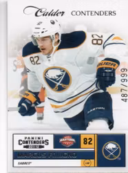 2011-12 Panini Contenders #270 Marcus Foligno RC (30-231x7-SABRES)
