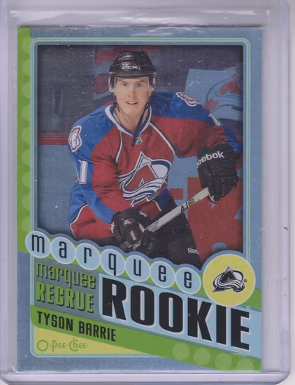 2012-13 O-Pee-Chee Rainbow #562 Tyson Barrie (30-X139-AVALANCHE)