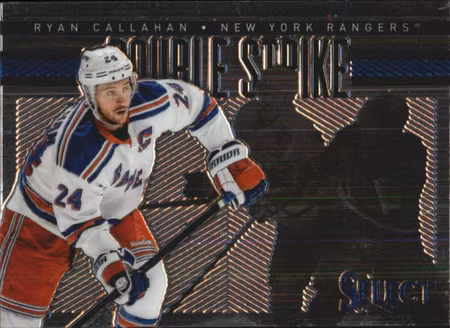 2013-14 Select Double Strike #DS4 Ryan Callahan (30-X12-RANGERS)