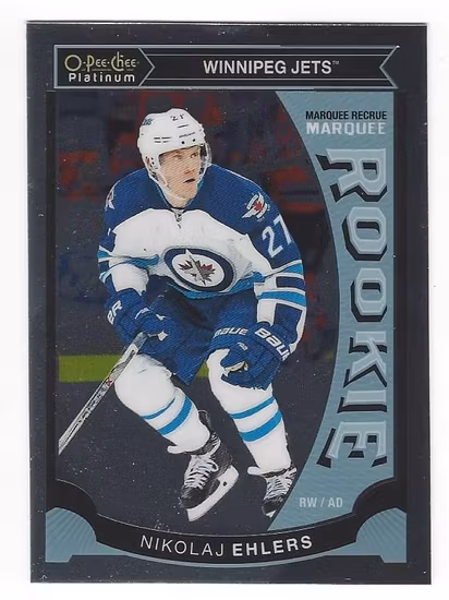 2015-16 O-Pee-Chee Platinum Marquee Rookies #M38 Nikolaj Ehlers (30-X119-NHLJETS)